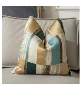 Geometric Print Scatter Cushion Cover